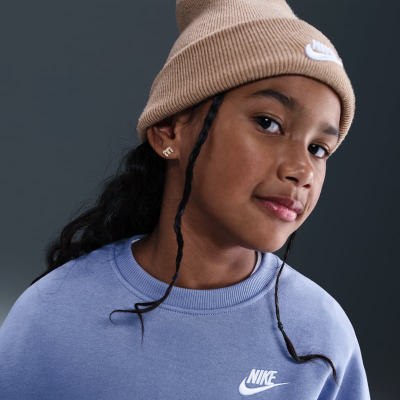 Nike Club Fleece Boxy Crew FZ9244-499 03