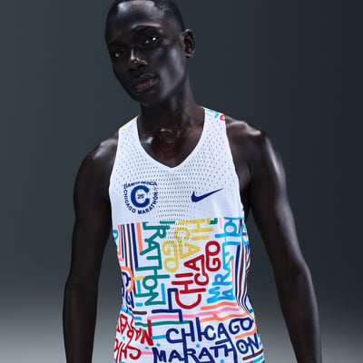 Nike AeroSwift Dri-FIT ADV Tanktop "Chicago Marathon" | Herren | Laufen | 01 | SPORTSHOWROOM