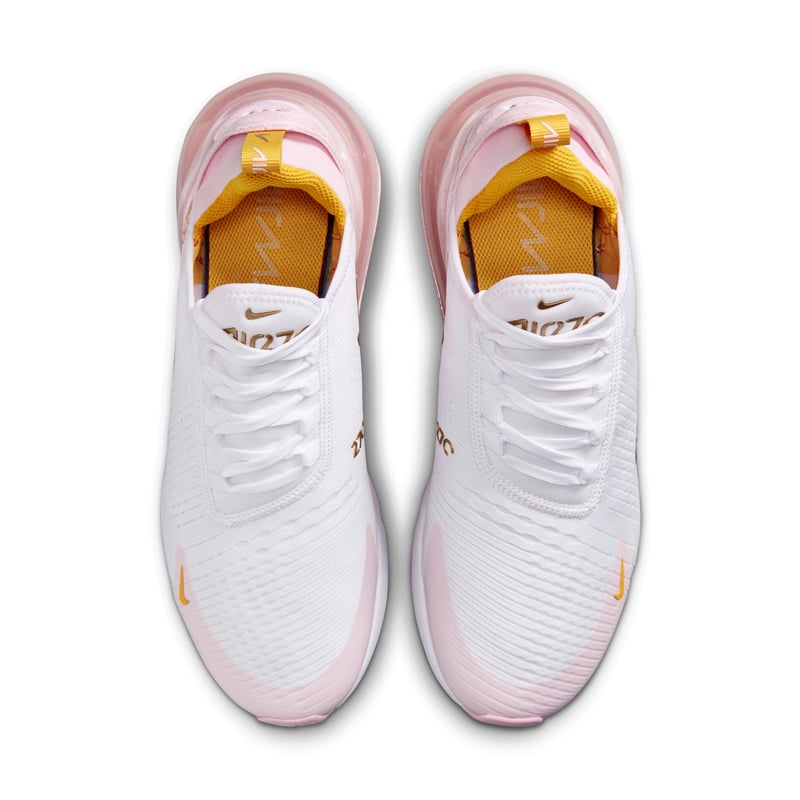 Nike Air Max 270 sneakers "University Gold & Pink Foam" | Kvinnor | Sportstyle | 04 | SPORTSHOWROOM