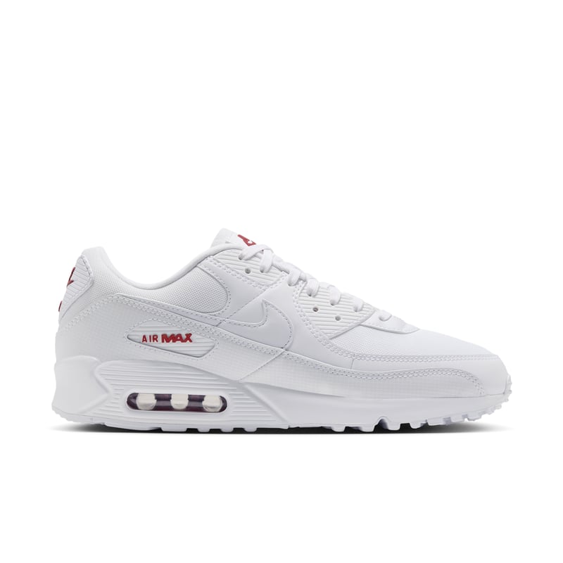 Tenisky Nike Air Max 90 "White & Tough Red" | Muži | Sportstyle | 03 | SPORTSHOWROOM
