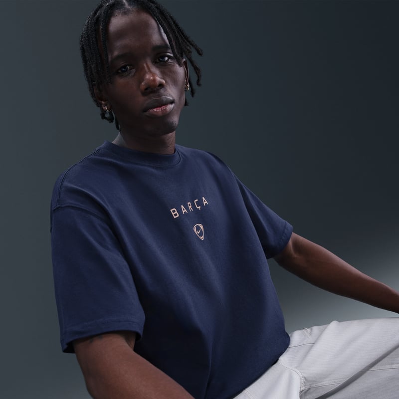 Nike FC Barcelona Total 90 Shirt "Midnight Navy" | Men | SportStyle | 03 | SPORTSHOWROOM