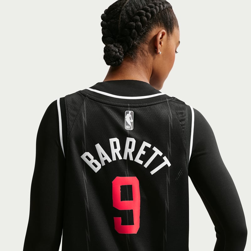 Nike Toronto Raptors City Edition NBA Swingman RJ Barrett HM5997-012 04