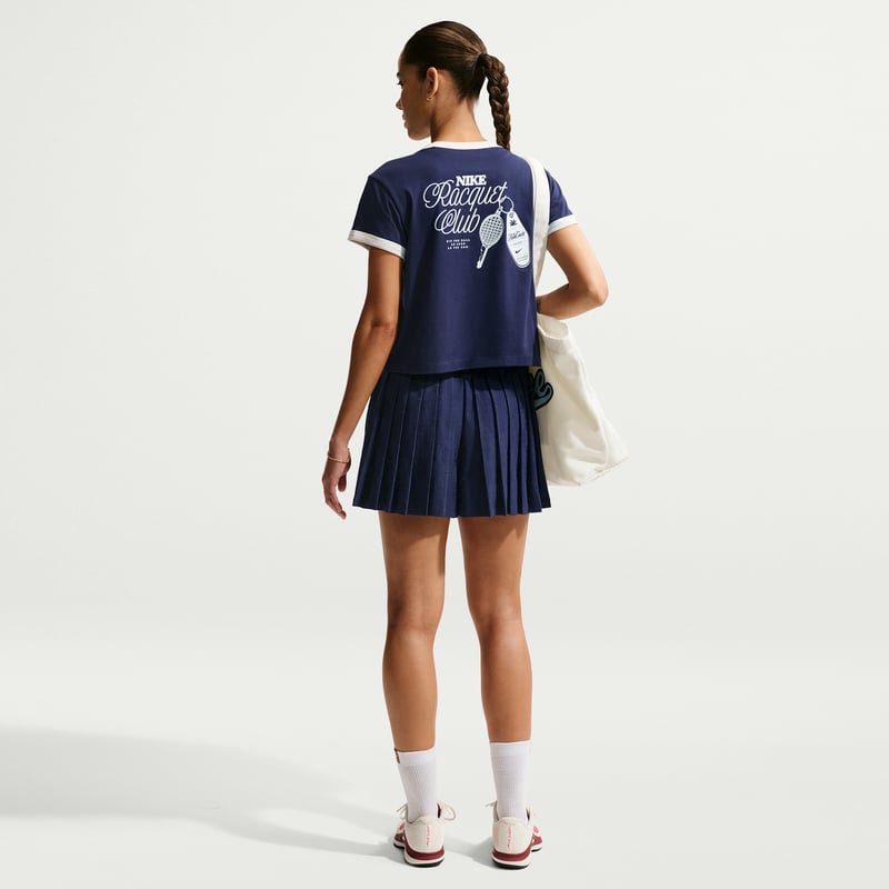 NikeCourt Court Collection Dri-FIT High-Waisted Shorts "Midnight Navy" | Kvinnor | Tennis | 05 | SPORTSHOWROOM