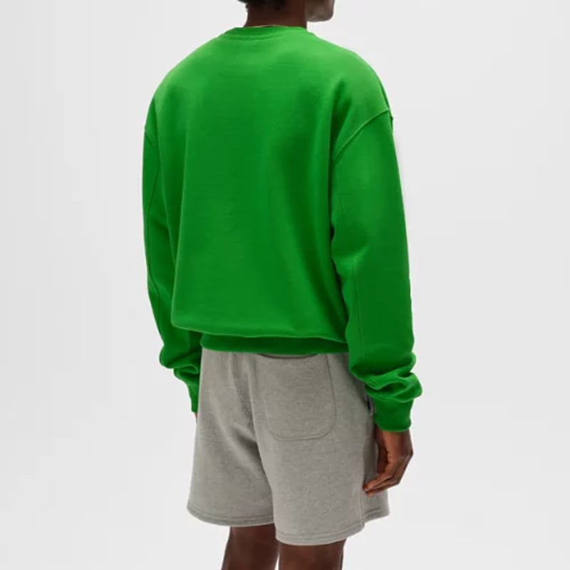 New Balance Made in USA Core Crewneck Pulover "Alpine Green" | Férfi | | 01 | SPORTSHOWROOM