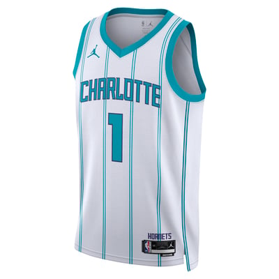Nike Jordan Charlotte Hornets Association Edition Dri-FIT NBA Swingman LaMelo Ball DN2071-100