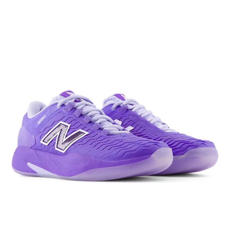 Buty do tenisa New Balance Fresh Foam X CT-Rally v2 "Electric Indigo & Daybreak" | Kobiety | Tenis | 02 | SPORTSHOWROOM
