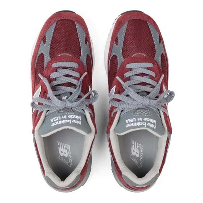 New Balance 993 Made in USA Sneaker "Classic Crimson & Grey" | Damen & Herren | Sportstyle | 01 | SPORTSHOWROOM