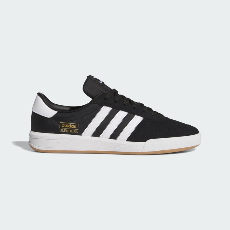 adidas Glenburn skate shoes "Core Black & Cloud White" | Men & Women | Skateboarding | 01 | SPORTSHOWROOM