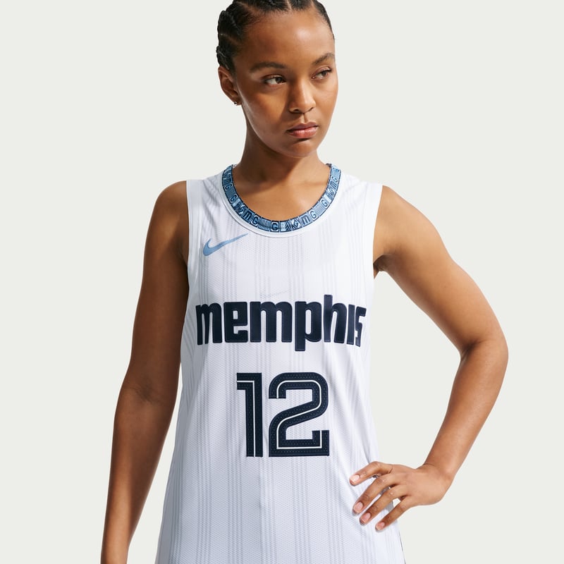 Nike Ja Morant Memphis Grizzlies City Edition Dri-FIT ADV NBA Authentic Paita "White" | Miehet | Koripallo | 02 | SPORTSHOWROOM