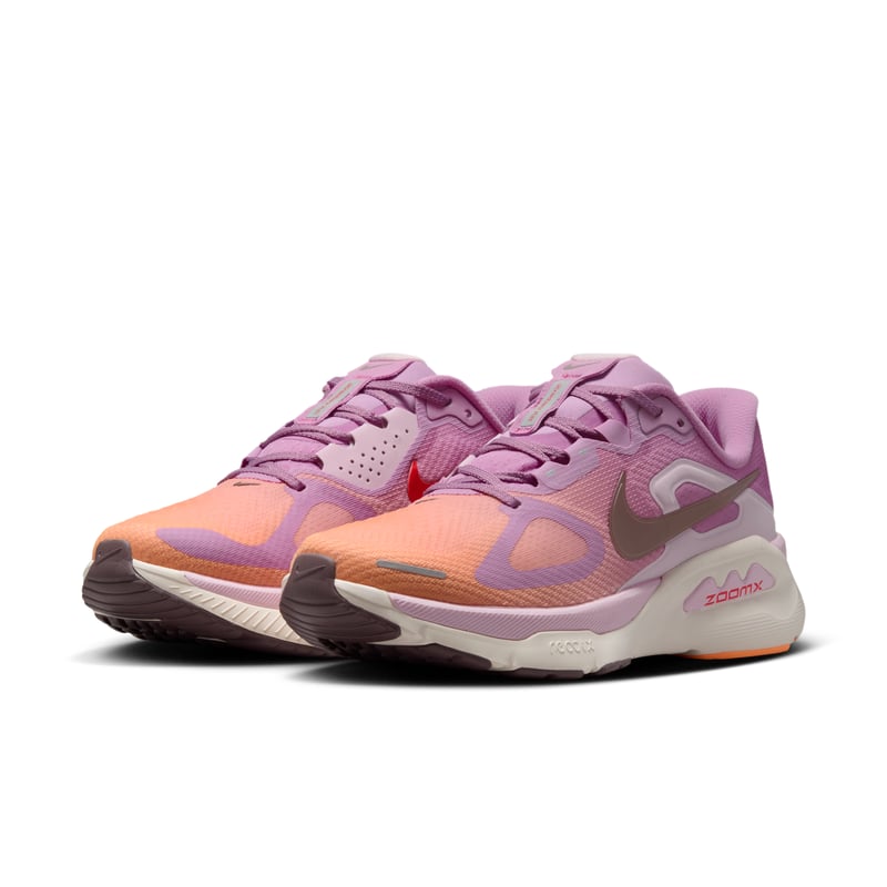 Nike Structure Plus runners "Light Magenta & Orange Pulse" | Women | Running | 05 | SPORTSHOWROOM