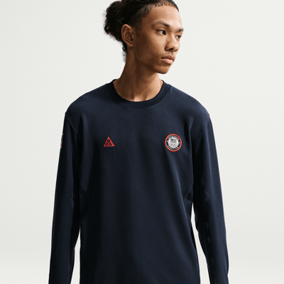 Nike ACG x United States Olympic Team Dri-FIT ADV Troja "Obsidian & Chile Red" | Män | | 01 | SPORTSHOWROOM