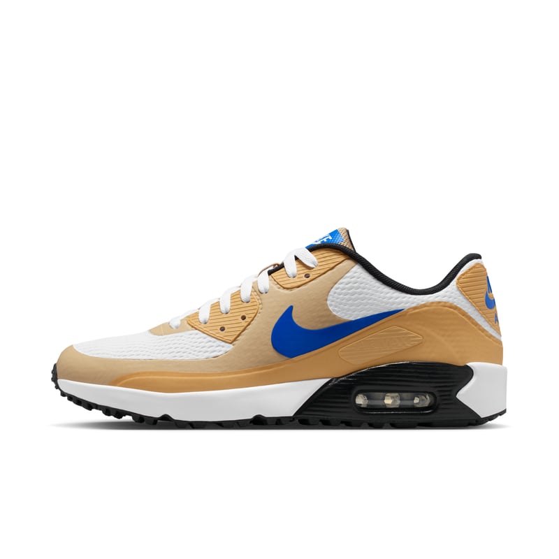Buty do golfa Nike Air Max 90 G "White & Linen" | Mezczyzni | Golf | 01 | SPORTSHOWROOM