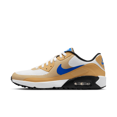 Buty do golfa Nike Air Max 90 G "White & Linen" | Mezczyzni | Golf | 01 | SPORTSHOWROOM