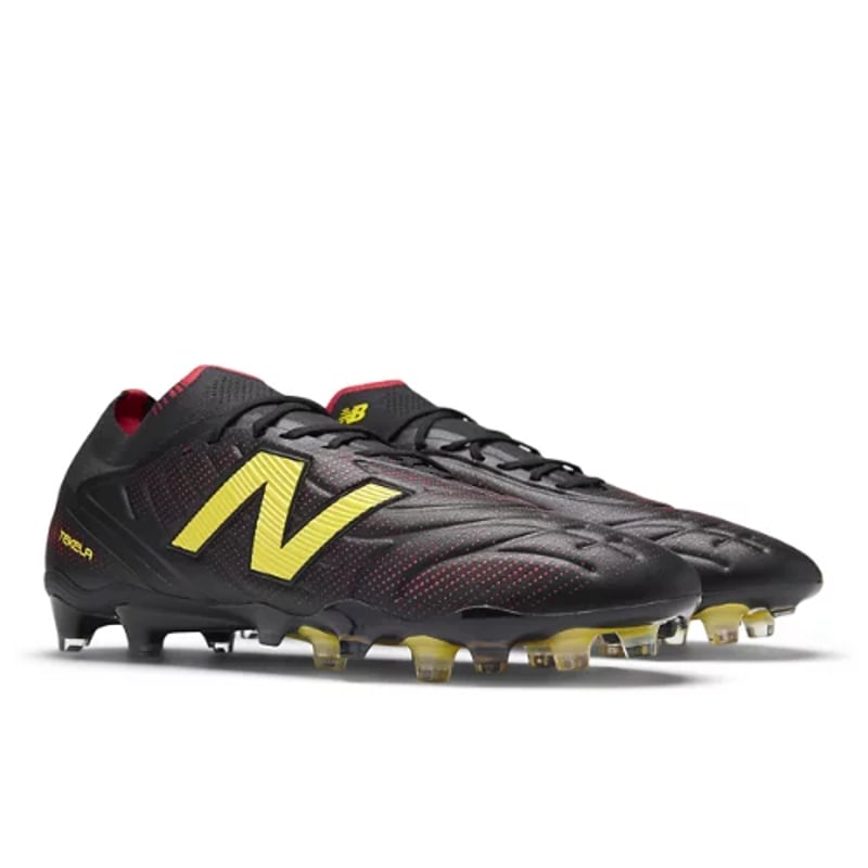 Scarpe da calcio New Balance Tekela Elite Low FG v5 "Black & Punch Yellow" | Uomo & Donna | Calcio | 02 | SPORTSHOWROOM