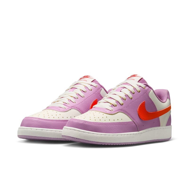 Nike Court Vision Low Next Nature sneakers "Light Magenta & Light Crimson" | Dames | Sportstyle | 05 | SPORTSHOWROOM