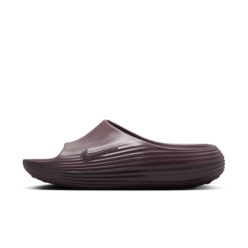 Nike ReactX Rejuven8 Slides sneakers "Tattoo & Burgundy Crush" | Dames | Sportstyle | 02 | SPORTSHOWROOM