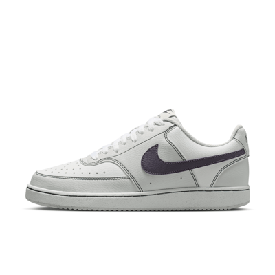 Superge Nike Court Vision Low Next Nature CS "Vast Grey & Dark Raisin" | Ženske | Sportstyle | 01 | SPORTSHOWROOM