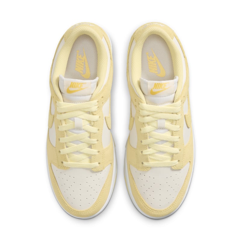 Nike Dunk Low Suede sneakers "Sail & Soft Yellow" | Dame | Sportstyle | 04 | SPORTSHOWROOM