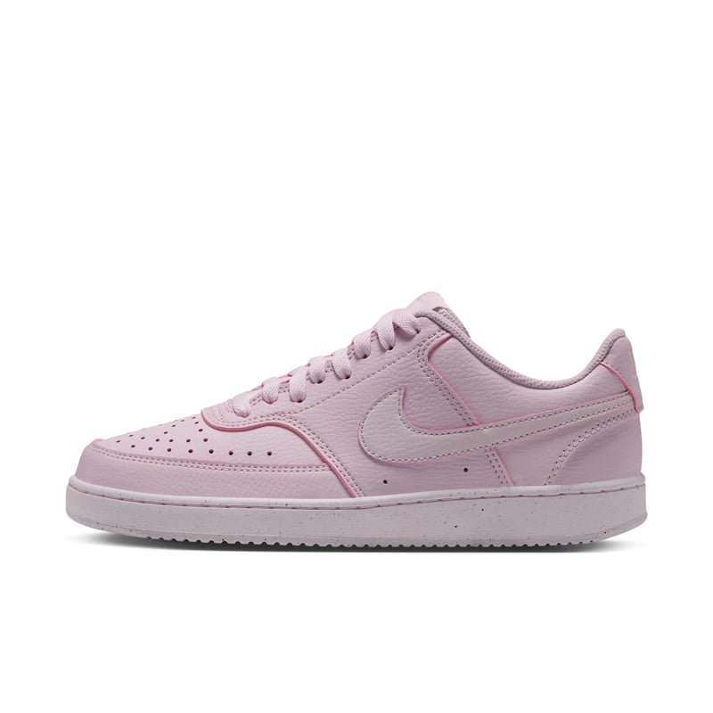 Nike Court Vision Low Next Nature sneakers "Bleached Lilac & Pearl Pink" | Dames | Sportstyle | 01 | SPORTSHOWROOM