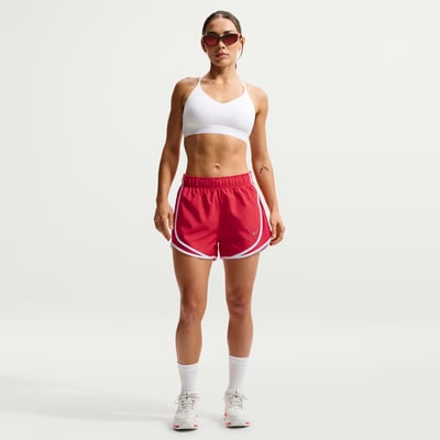Short Nike Tempo Dri-FIT Mid-Rise Brief-Lined "University Red" | Femme | Course à pied | 01 | SPORTSHOWROOM