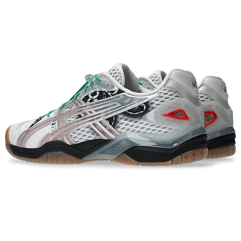 Chaussures de tennis ASICS Gel-Resolution 5 x Little Tokyo Table Tennis "White & Red" | Homme | Tennis | 03 | SPORTSHOWROOM