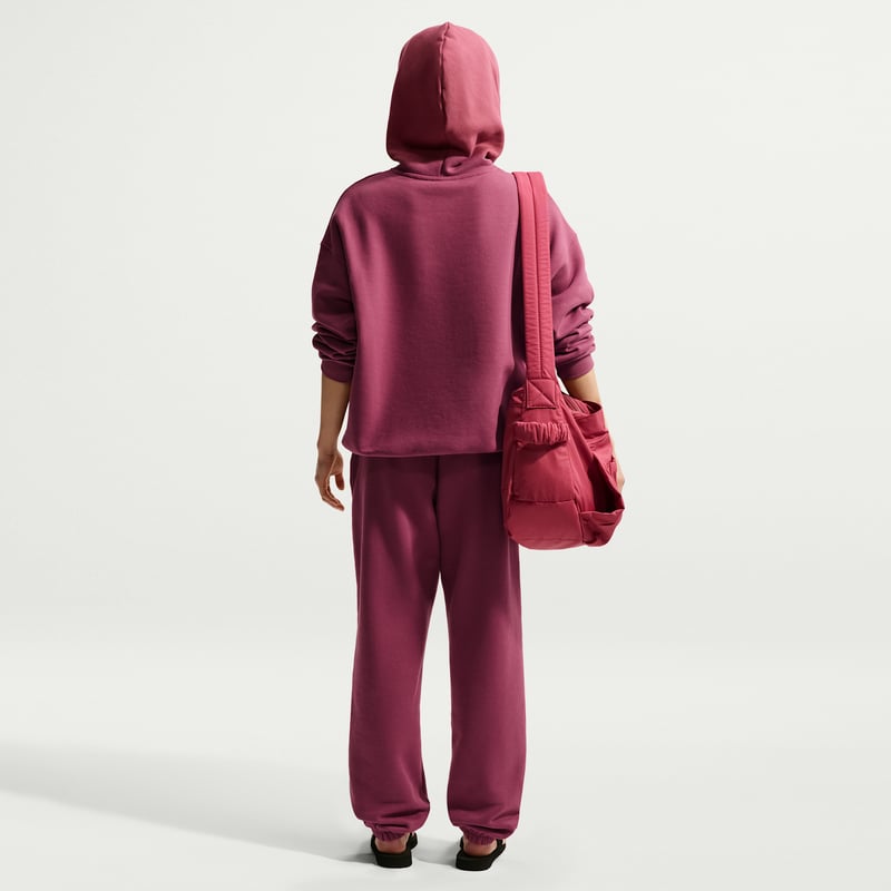 Nike Studio Fleece Medium Weight High-Rise Oversized Cuffed Bukse "Pink Smoke & Sail" | Dame | | 04 | SPORTSHOWROOM