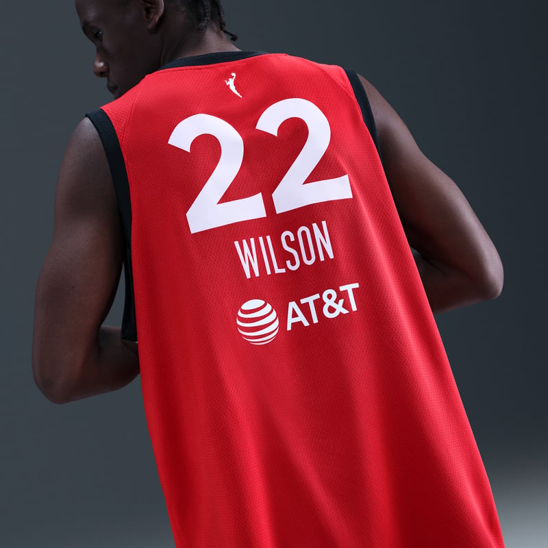 Tricko Nike A'ja Wilson Las Vegas Aces 2024 Rebel Edition Dri-FIT WNBA Victory "University Red" | Ženy | Basketbal | 05 | SPORTSHOWROOM