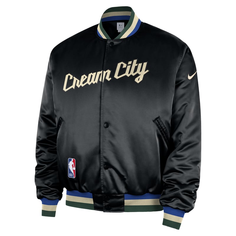 Nike Milwaukee Bucks City Edition NBA Premium HQ5768-010 01