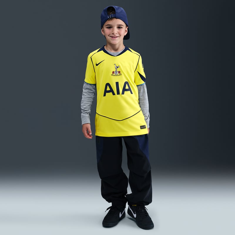 Nike Tottenham Hotspur 2025/26 Stadium Third Dri-FIT Total 90 Replica Shirt "Dynamic Yellow & Blue Void" | Kinderen | Voetbal | 04 | SPORTSHOWROOM