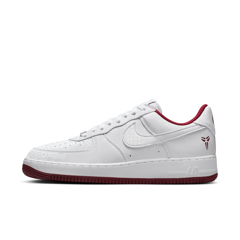 Zapatillas Nike Kobe Air Force 1 Low "White & Team Red" | Hombre | Estilo deportivo | 00 | SPORTSHOWROOM