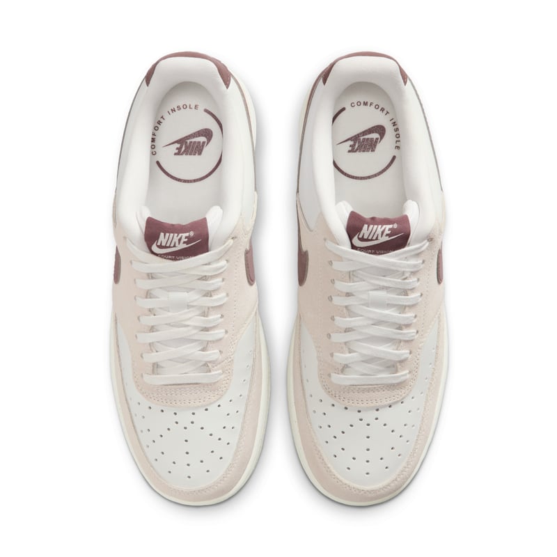 Nike Court Vision Low sneakers "Summit White & Tattoo" | Dames | Sportstyle | 04 | SPORTSHOWROOM