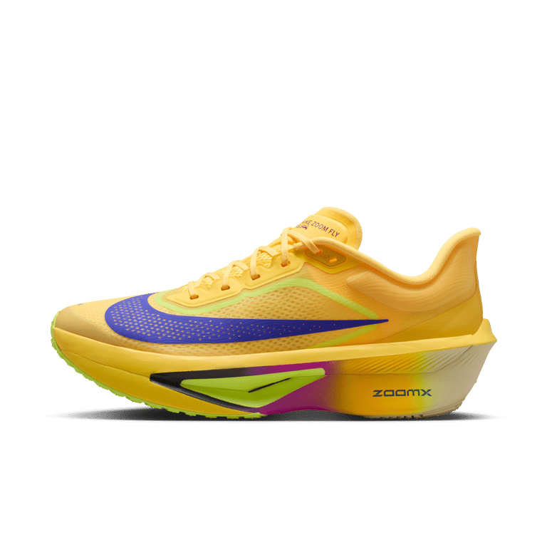 Nike Zoom Fly 6 hardloopschoenen "Citron Pulse & Indigo Burst" | Heren | Hardlopen | 01 | SPORTSHOWROOM