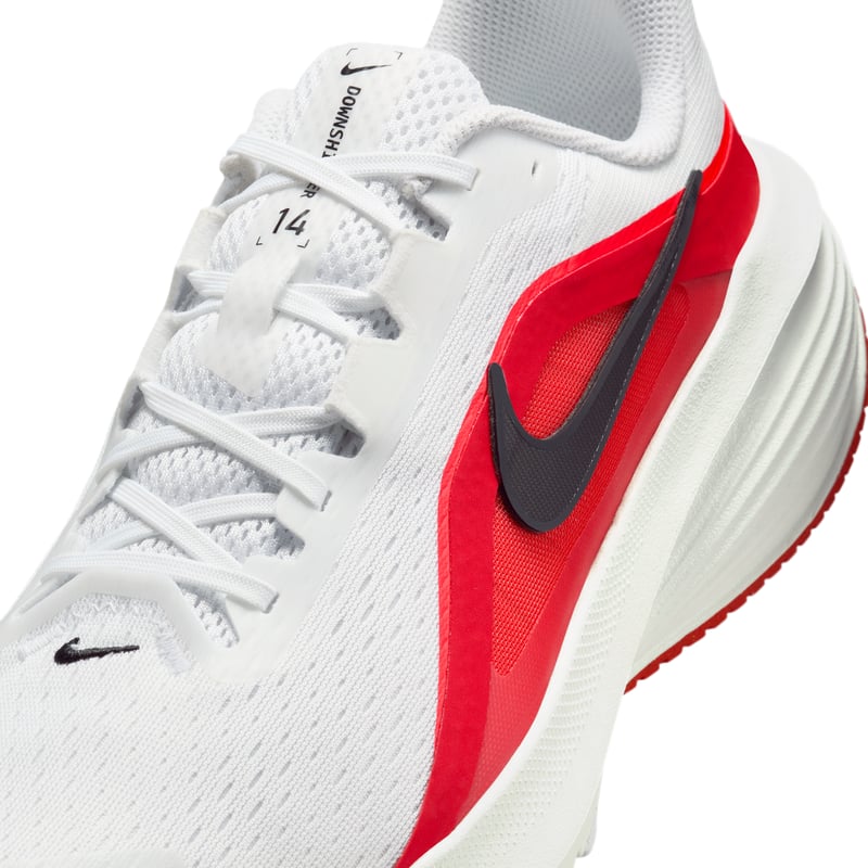 Обувки Nike Downshifter 14 "White & Bright Crimson" | Мъже | Бягане | 07 | SPORTSHOWROOM