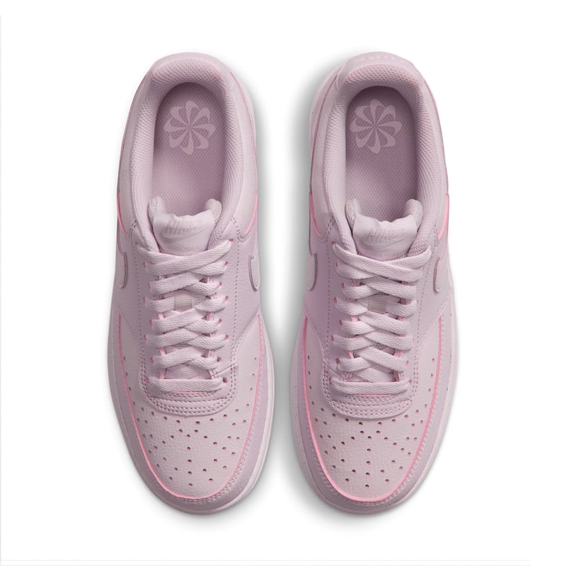 Nike Court Vision Low Next Nature sneakers "Bleached Lilac & Pearl Pink" | Dames | Sportstyle | 04 | SPORTSHOWROOM