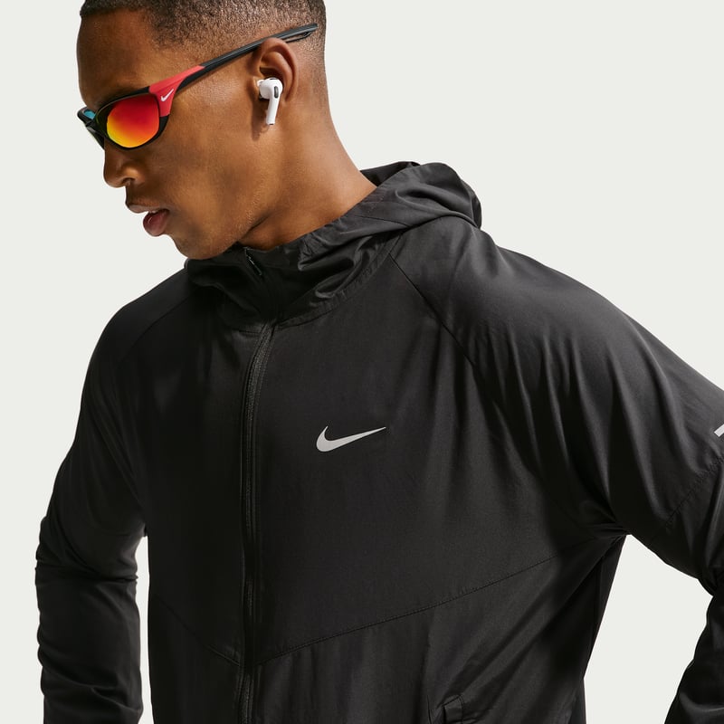 Jakna Nike Miler Repel "Black" | Moški | Tek | 03 | SPORTSHOWROOM
