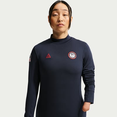 Nike ACG x United States Paralympic Team Dri-FIT ADV UV Topp "Obsidian & Chile Red" | Kvinnor | | 01 | SPORTSHOWROOM