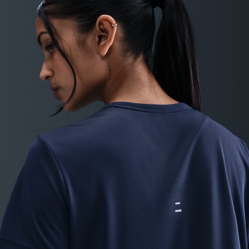 Maillot Nike Tempo Dri-FIT "Midnight Navy" | Femme | Course à pied | 02 | SPORTSHOWROOM