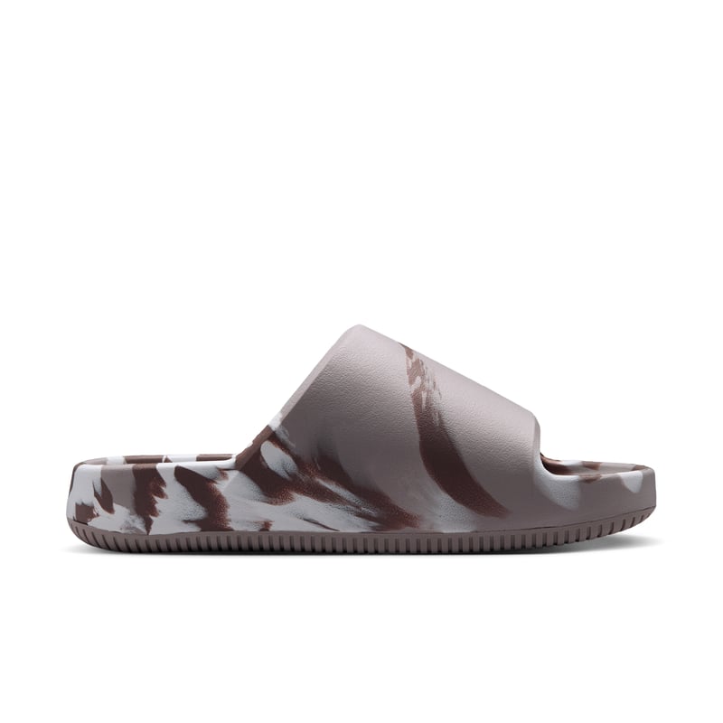Nike Calm 2.0 Marbled Slide sneakers "Sail & Mink Brown" | Dame | Sportstyle | 04 | SPORTSHOWROOM
