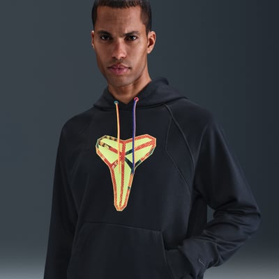 Mikina s kapucnou Nike Kobe Therma-FIT Pullover "Black & Volt" | Muži | Basketbal | 01 | SPORTSHOWROOM