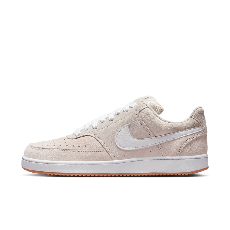 Nike Court Vision Low FL sneakers "Light Orewood Brown & White" | Heren | Sportstyle | 01 | SPORTSHOWROOM