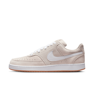 Nike Court Vision Low FL sneakers "Light Orewood Brown & White" | Män | Sportstyle | 01 | SPORTSHOWROOM