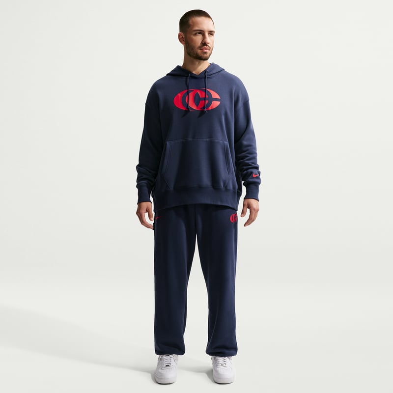 Nike Caitlin Clark Phoenix Fleece Pullover Hoodie "Midnight Navy & University Red" | Damen | Sportstyle & Basketball | 07 | SPORTSHOWROOM