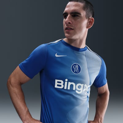 Maglia Nike Chelsea F.C. Academy Pro Third Dri-FIT Total 90 Pre-Match "Game Royal & Field Silver" | Uomo | Calcio | 01 | SPORTSHOWROOM
