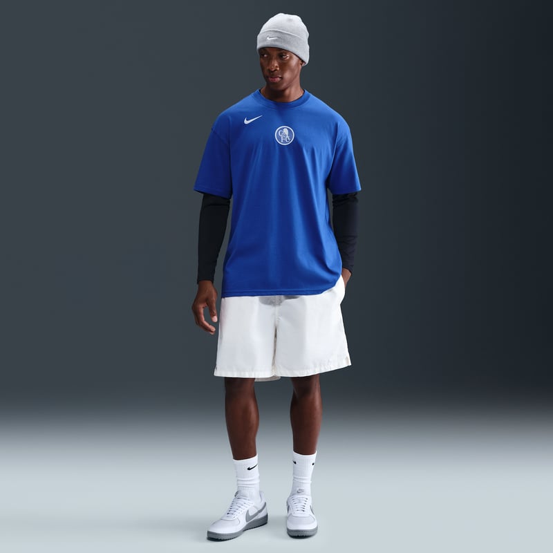 Nike Chelsea F.C. Total 90 Shirt "Game Royal & Field Silver" | Men | Football | 04 | SPORTSHOWROOM