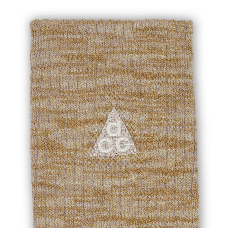 Nike ACG Everyday Cushioned Crew T-Shirt "Parachute Beige & College Grey" | Män & Kvinnor | | 04 | SPORTSHOWROOM