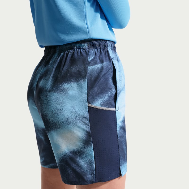 Short Nike Miler Dri-FIT "Football Blue & Midnight Navy" | Enfant | Course à pied | 03 | SPORTSHOWROOM