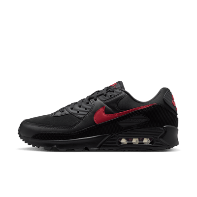 Sneakersy Nike Air Max 90 "Black & Tough Red" | Mezczyzni | Sportstyle | 01 | SPORTSHOWROOM