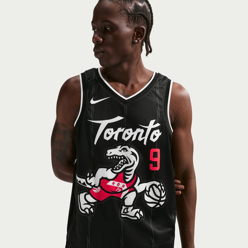 Nike Toronto Raptors City Edition NBA Swingman RJ Barrett HM5997-012 03