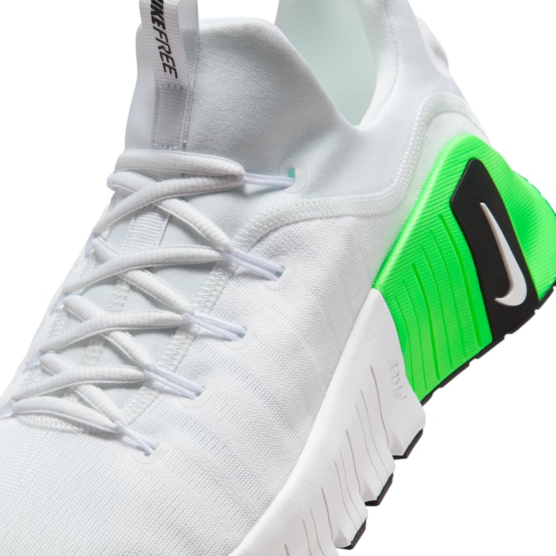 Nike Free Metcon 6 gym runners "White & Green Strike" | Men | Training | 07 | SPORTSHOWROOM