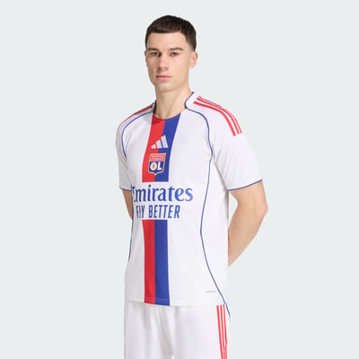 adidas Olympique Lyonnais 2025/26 Home JD1396 01